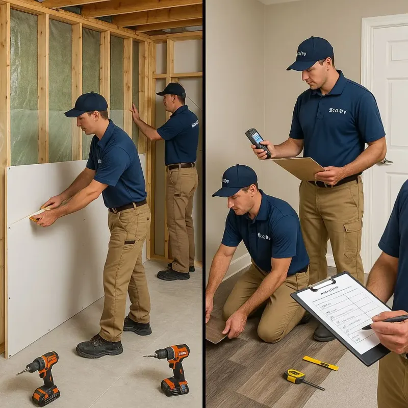 Repairs and Reconstruction process in Potosi, MO